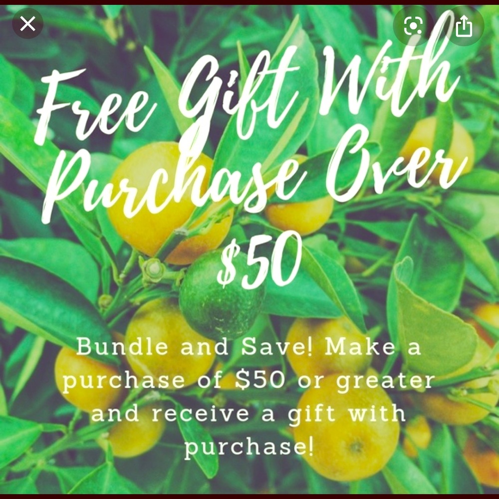 Free Gift with Purchase